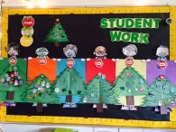 Student Work Christmas Trees